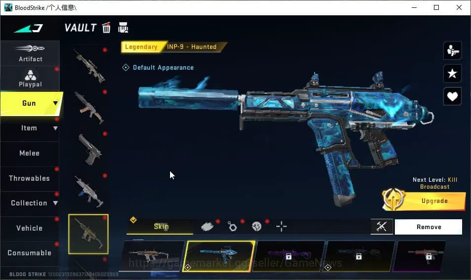 Blood Strike Accounts ASIA|Melee ULTRA Kukri-Nexora|Legendary Katana|5 L image 8