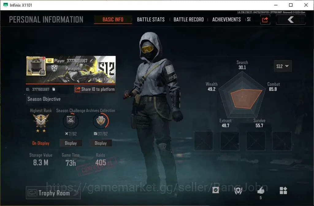 Arena Breakout Accounts MOBILE Lvl 30 |SV 8,3 M |CV 2 M|MORE SKIN,DECREE L image 1