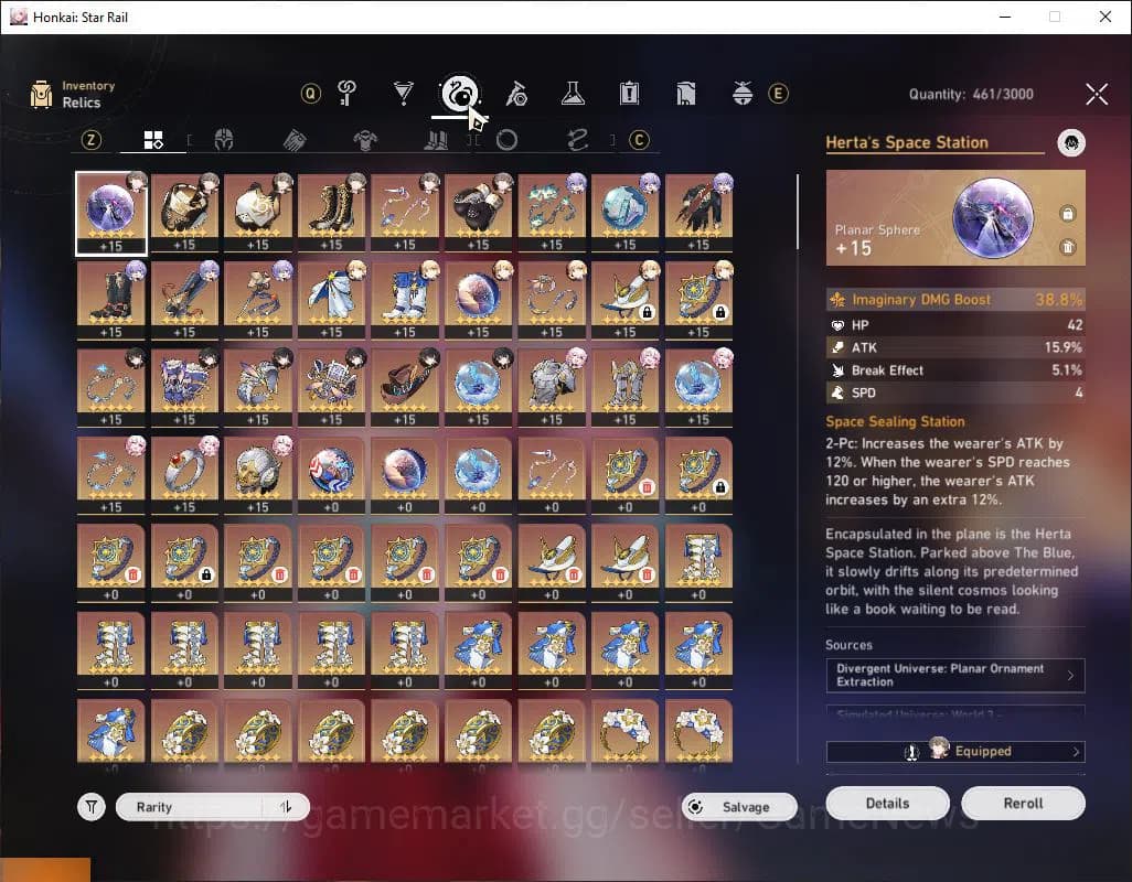 Honkai Star Rail Accounts Asia|TL 50| 17,9K Stellar+120 SPass | 4 Limited | image 6