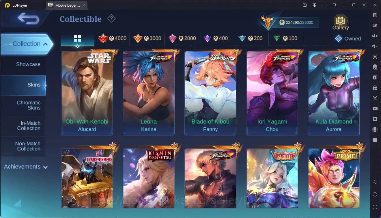 Mobile Legends: Bang Bang Accounts Global|Hero 132|Skin 505|Mega|Legend Franco+Freya+ image 9