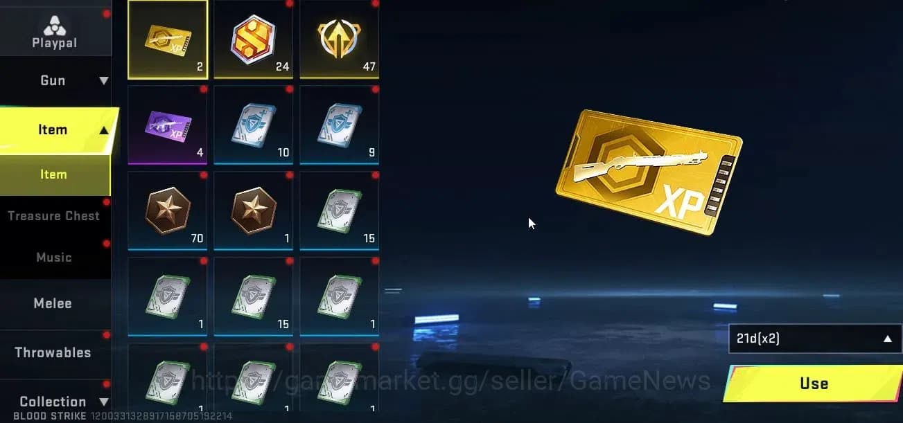Blood Strike Accounts ASIA|ETERNAL Desert Eagle-Scorpius|Collab 7DS[Karl image 11