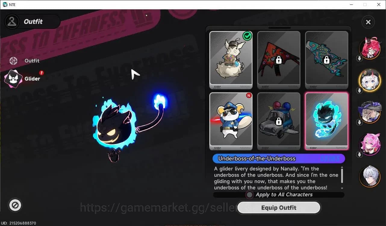 Neverness to Everness Accounts GLOBAL EU|HL 3|3 SSR Limited Nanally, Jiuyan, Saki image 4