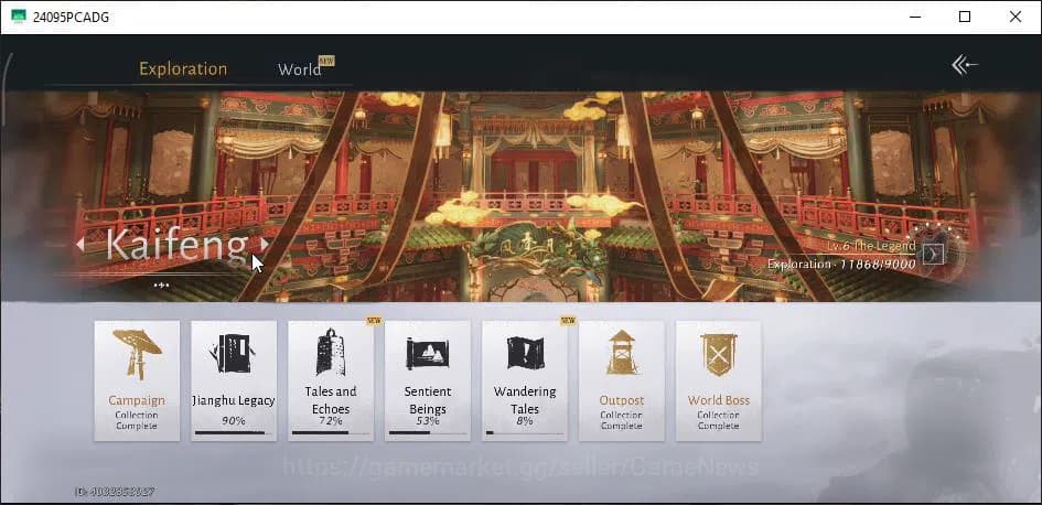 Where Winds Meet Accounts GLOBAL|Lv 90|GS 27K|Abyss Conq 2|Bountiful Harvest image 6