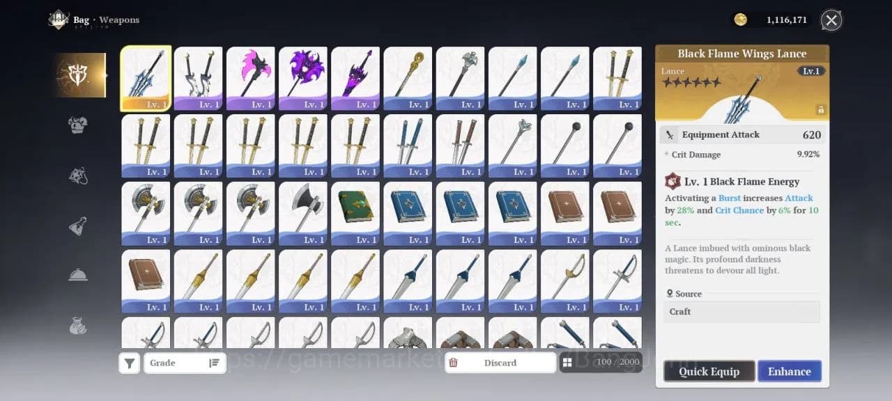 The Seven Deadly Sins: Origin Accounts NA East | Fresh Starter Lvl 2 |2 SSR| Escanor, Gui image 4