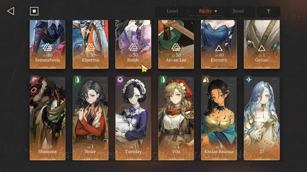 Reverse: 1999 Accounts GLOBAL|Lv58|36(*6Crew)(6Limit)|[NautikaP5,PaperHer image 4