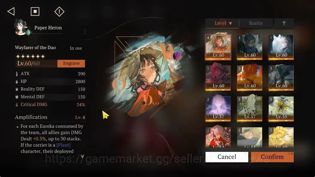 Reverse: 1999 Accounts GLOBAL|Lv58|36(*6Crew)(6Limit)|[NautikaP5,PaperHer image 7