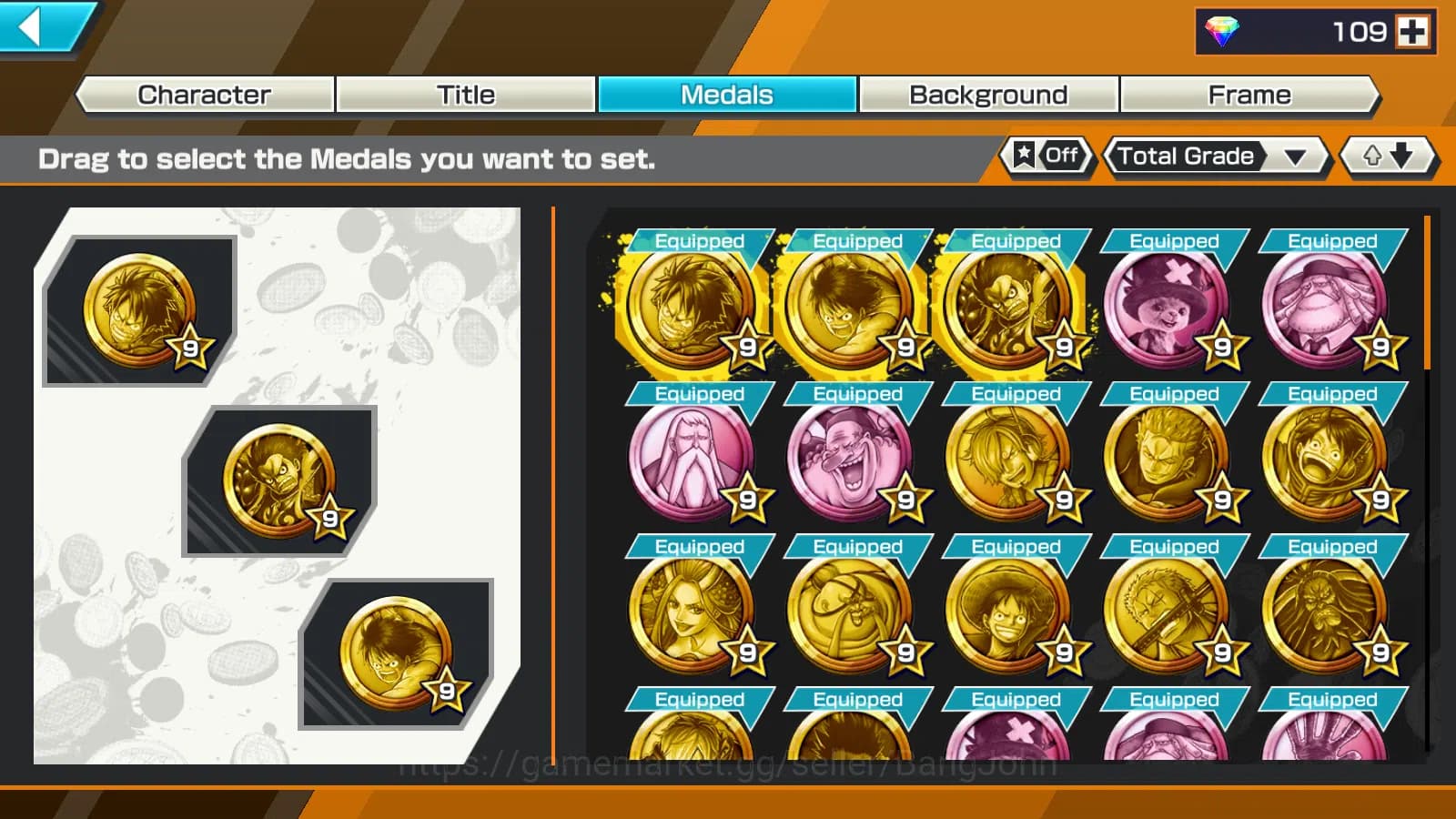 One Piece Bounty Rush Accounts GLOBAL | 3EX | 1MAX | 5elders Nusjuro,SK Borsalin image 2