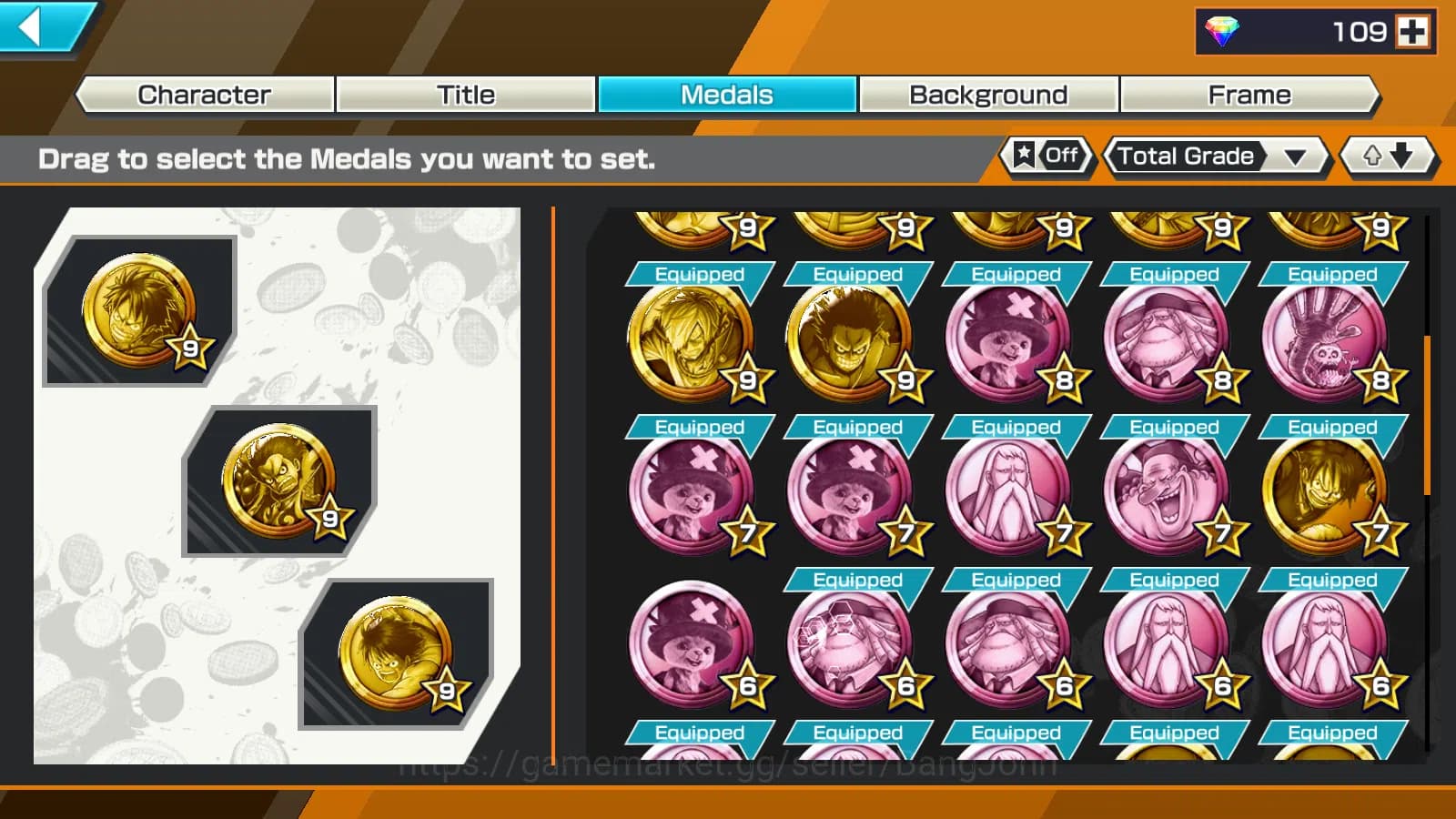 One Piece Bounty Rush Accounts GLOBAL | 3EX | 1MAX | 5elders Nusjuro,SK Borsalin image 3