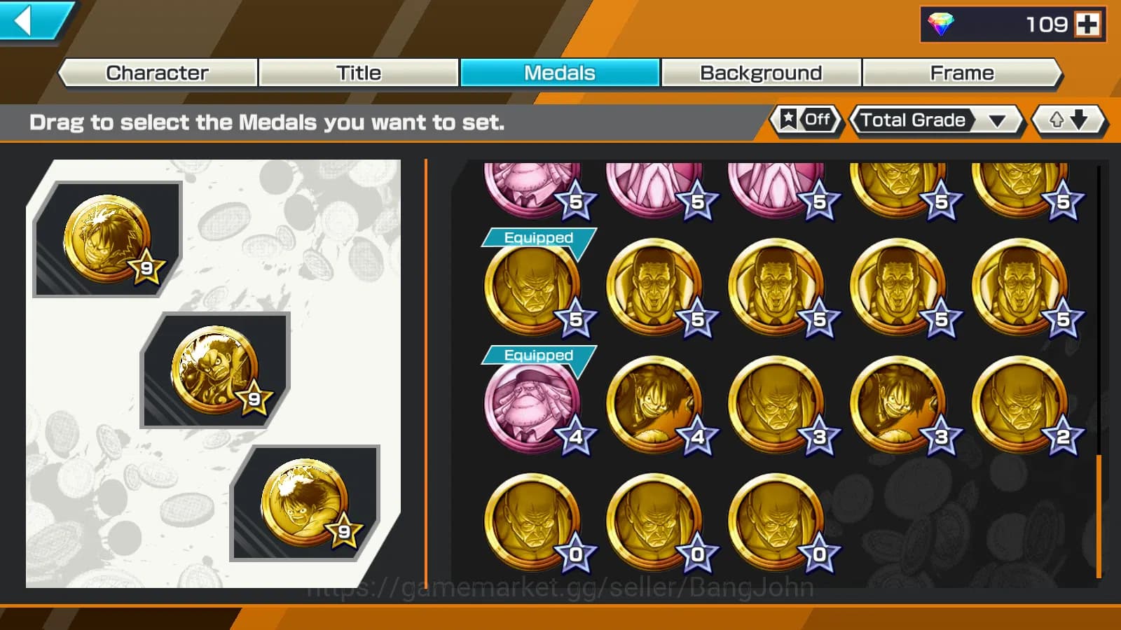 One Piece Bounty Rush Accounts GLOBAL | 3EX | 1MAX | 5elders Nusjuro,SK Borsalin image 4