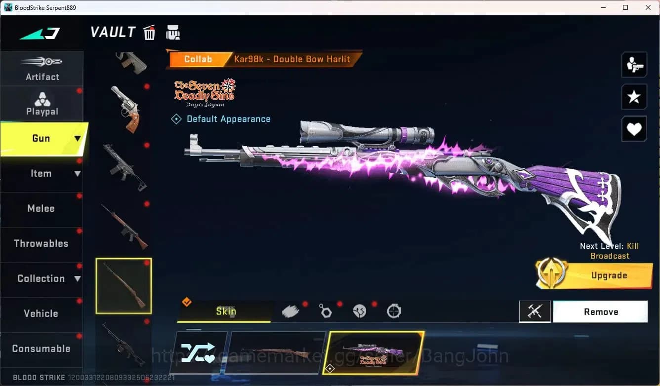 Blood Strike Accounts ASIA | Limited Butterfly Knife, KAINDA | BLEACH Et image 10