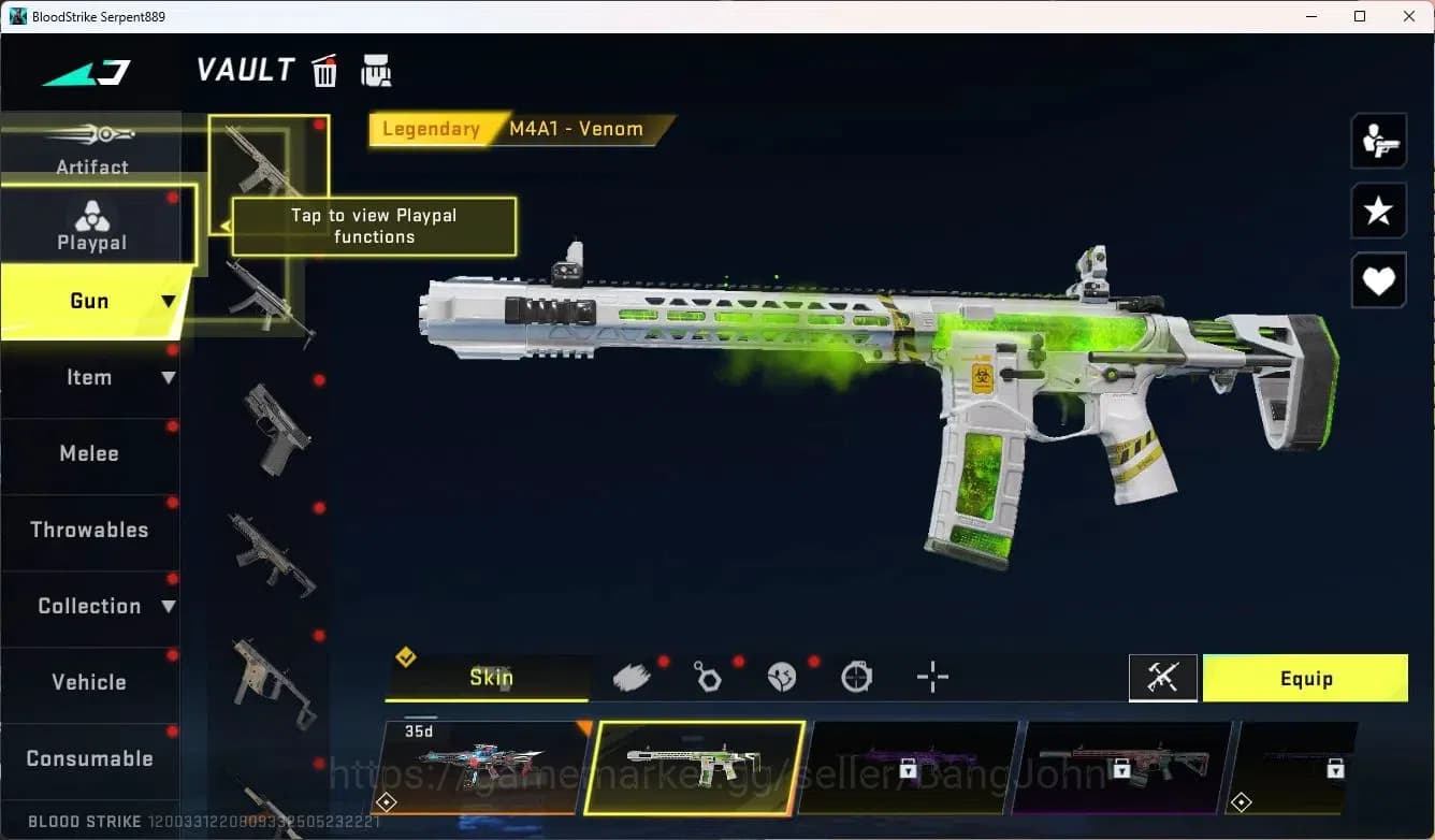 Blood Strike Accounts ASIA | Limited Butterfly Knife, KAINDA | BLEACH Et image 4