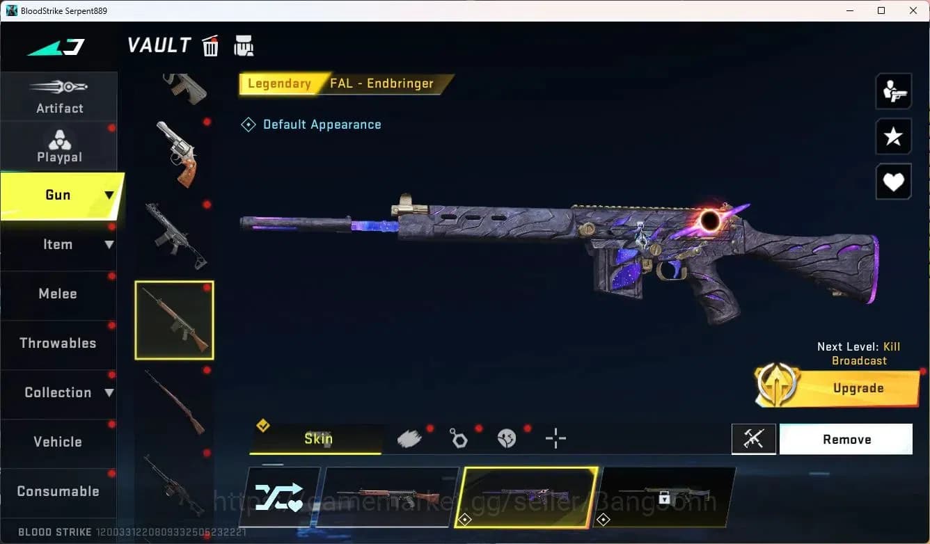 Blood Strike Accounts ASIA | Limited Butterfly Knife, KAINDA | BLEACH Et image 9