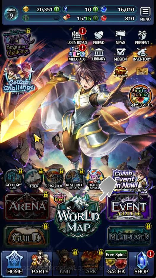 Last Cloudia Accounts GLOBAL | Starter Rank 9 | Hinata Sakaguchi, Dilmor image 4