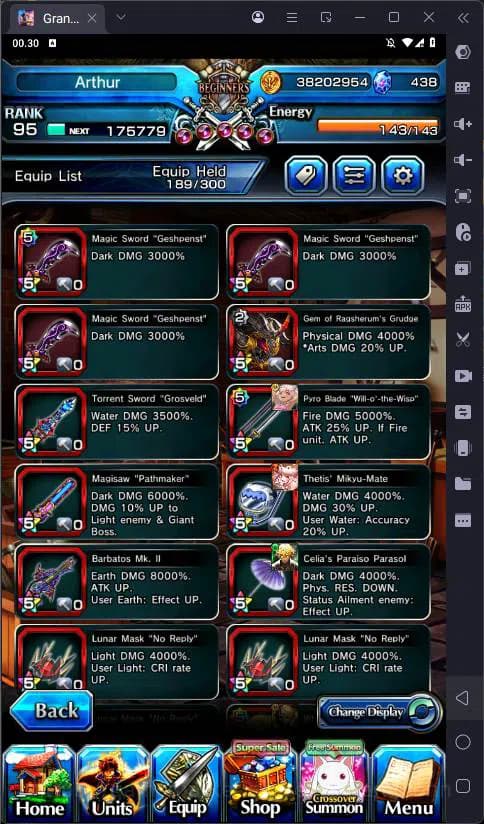 Grand Summoners Accounts Global |Ascend 15| Okarun TW, Summer miyu TW, Chlo image 3