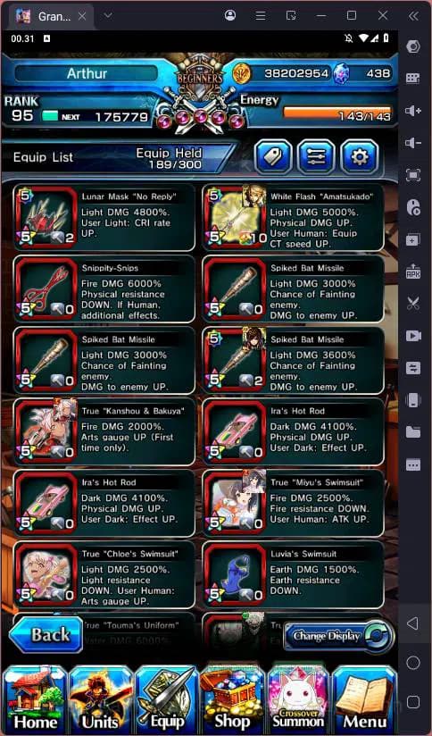 Grand Summoners Accounts Global |Ascend 15| Okarun TW, Summer miyu TW, Chlo image 4