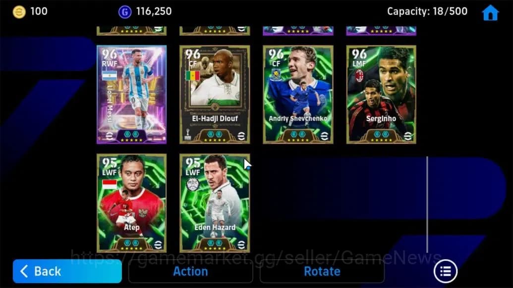 eFootball Accounts Android|Frank Lampard,Francesco Totti,Oliver Kahn, image 10