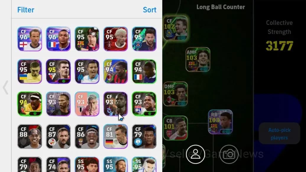 eFootball Accounts Android|Frank Lampard,Francesco Totti,Oliver Kahn, image 2