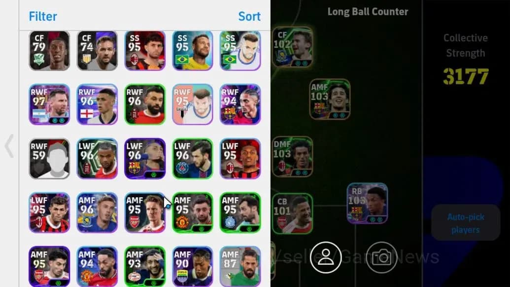 eFootball Accounts Android|Frank Lampard,Francesco Totti,Oliver Kahn, image 3