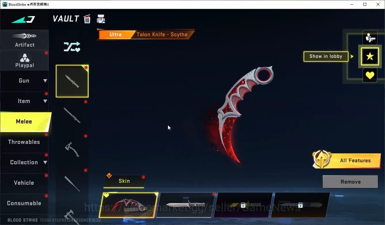 Blood Strike Accounts ASIA|MELE TalonKnife+9 ULTRA[Zero-AgentZ,Origin12, image 8