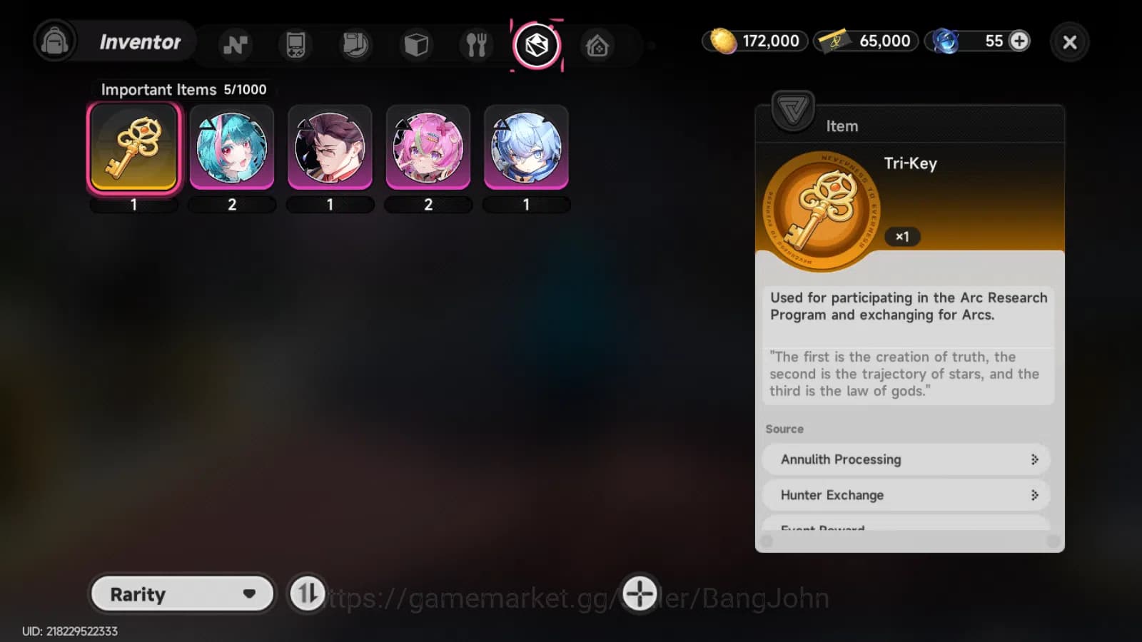 Neverness to Everness Accounts EU|Starter Lv3|2S Char NANALYdupe SIGN,Fadia + 5A| image 3