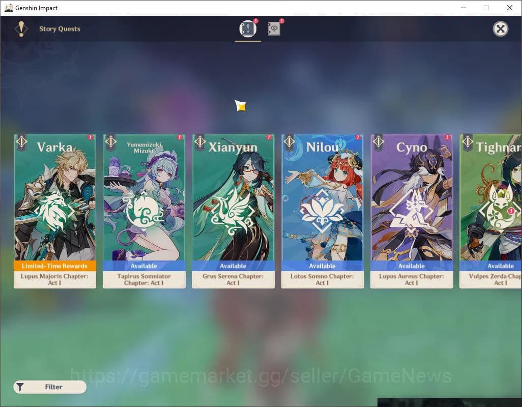 Genshin Impact Accounts Asia|AR 54|4 Limited +1(*5Weapon)|Ayaka,Alhaitham, image 11