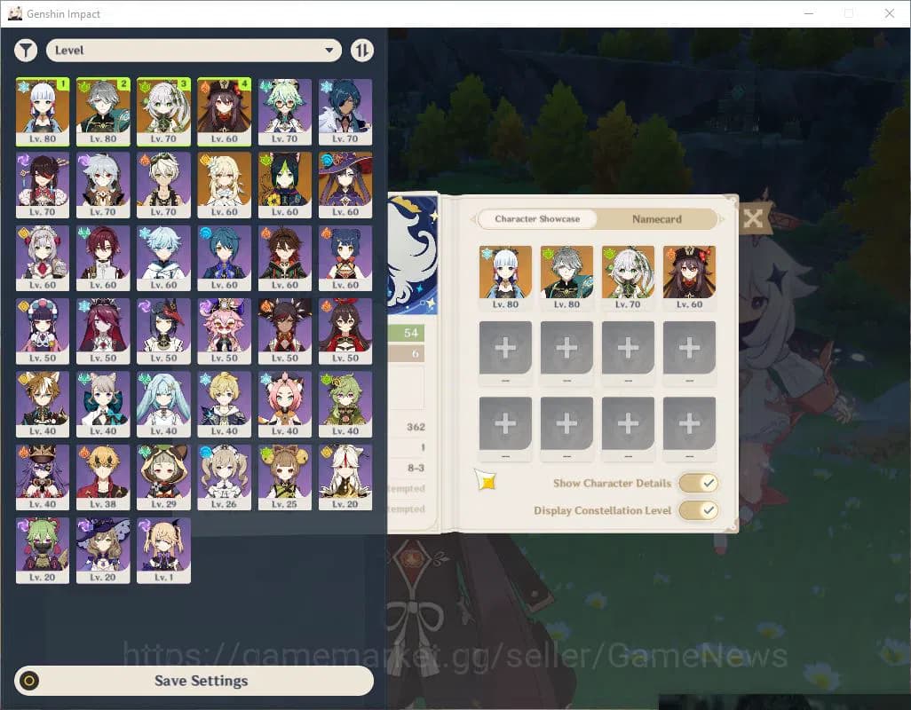 Genshin Impact Accounts Asia|AR 54|4 Limited +1(*5Weapon)|Ayaka,Alhaitham, image 2