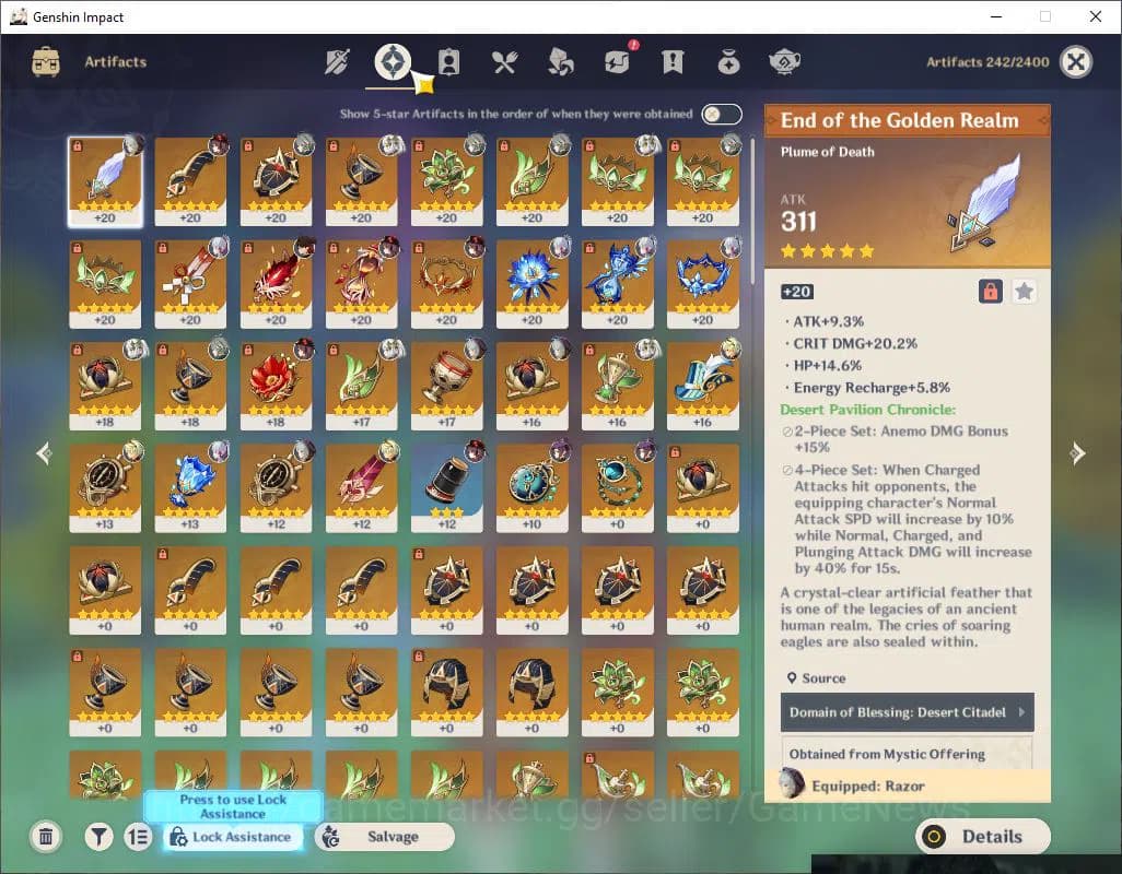 Genshin Impact Accounts Asia|AR 54|4 Limited +1(*5Weapon)|Ayaka,Alhaitham, image 5