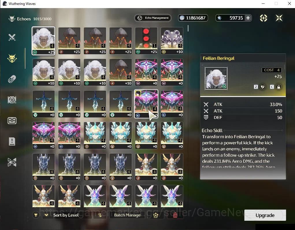 Wuthering Waves Accounts SEA |UL 46| Starter Ready Gacha | Verina + Astrite image 4
