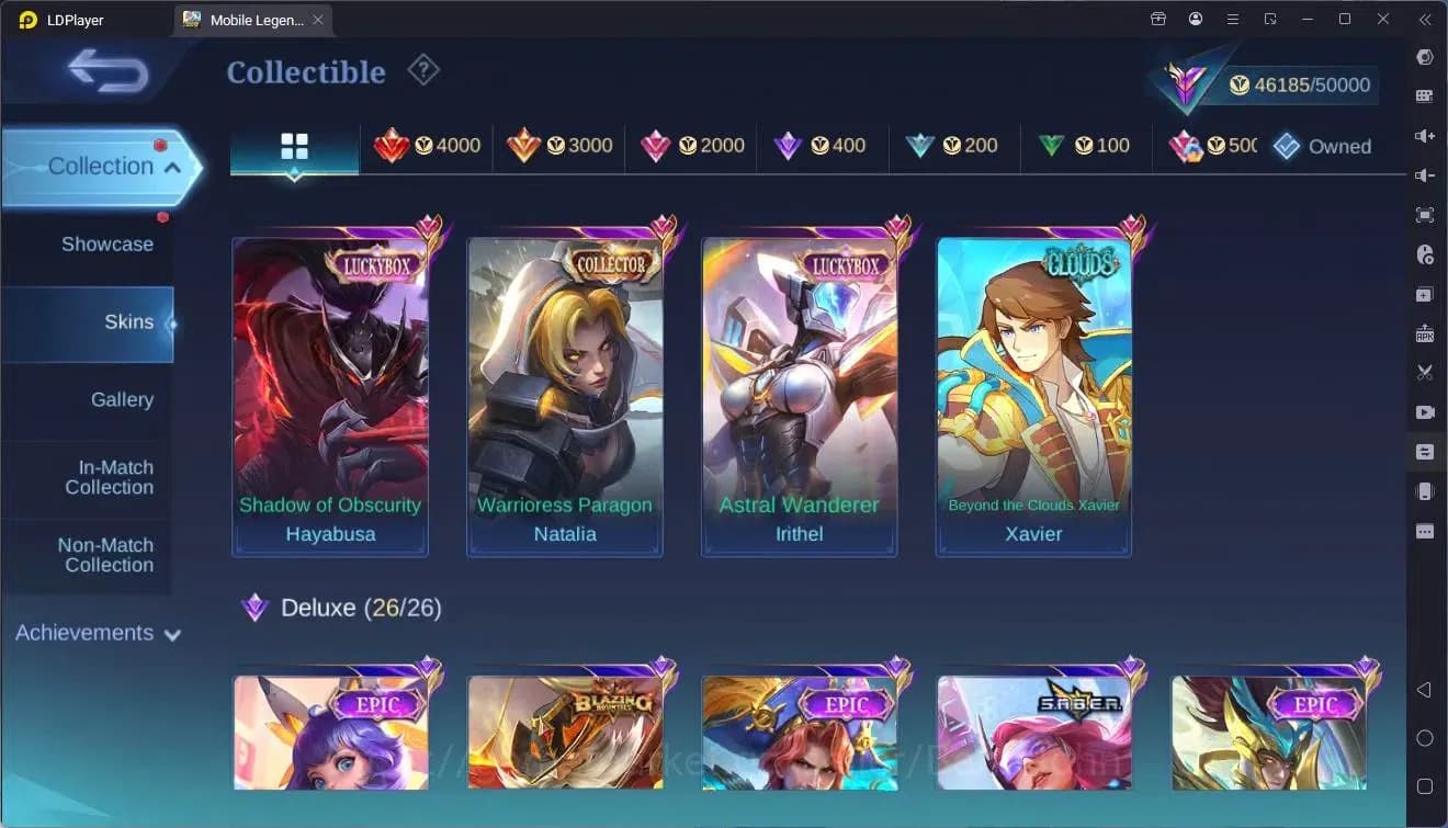 Mobile Legends: Bang Bang Accounts Global|Hero 110|Skin 189|Renowned|KOF Karina|CC Na image 12