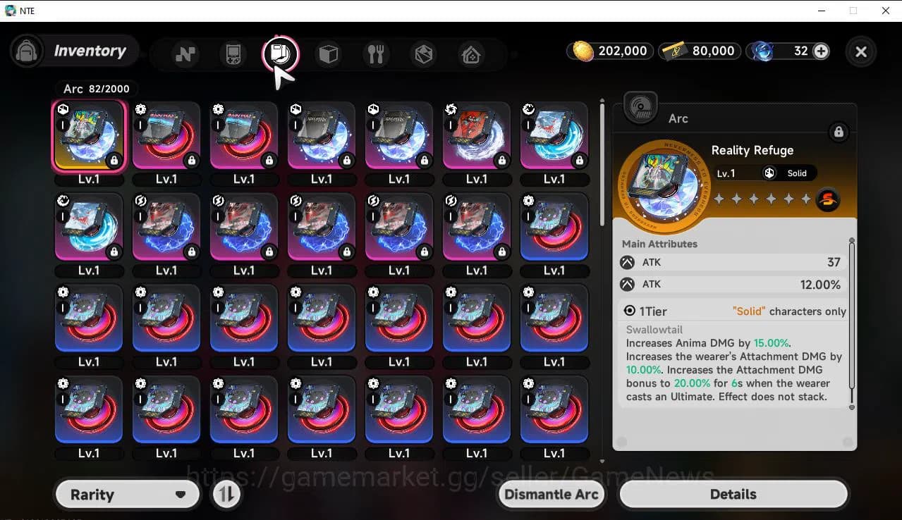Neverness to Everness Accounts GLOBAL SEA|HL 4|1 SSR Limited Nanally + 1 S Arc|5 image 4
