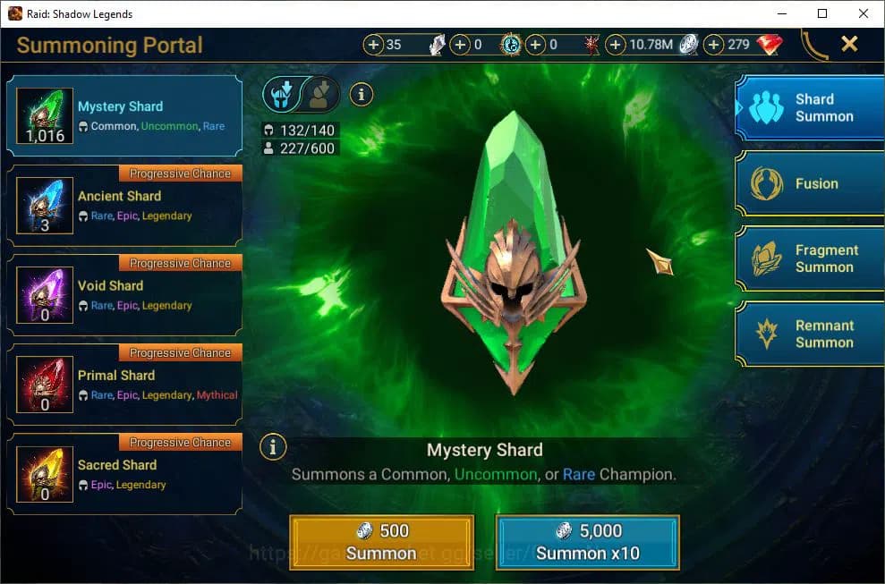 Raid: Shadow Legends Accounts Lv49 1M Power|25 Legend(Calamitus,Noldua,Ninja,Lys image 11