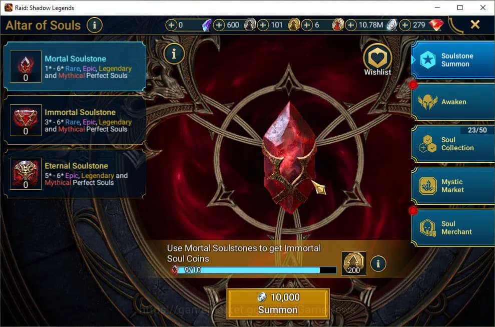 Raid: Shadow Legends Accounts Lv49 1M Power|25 Legend(Calamitus,Noldua,Ninja,Lys image 5