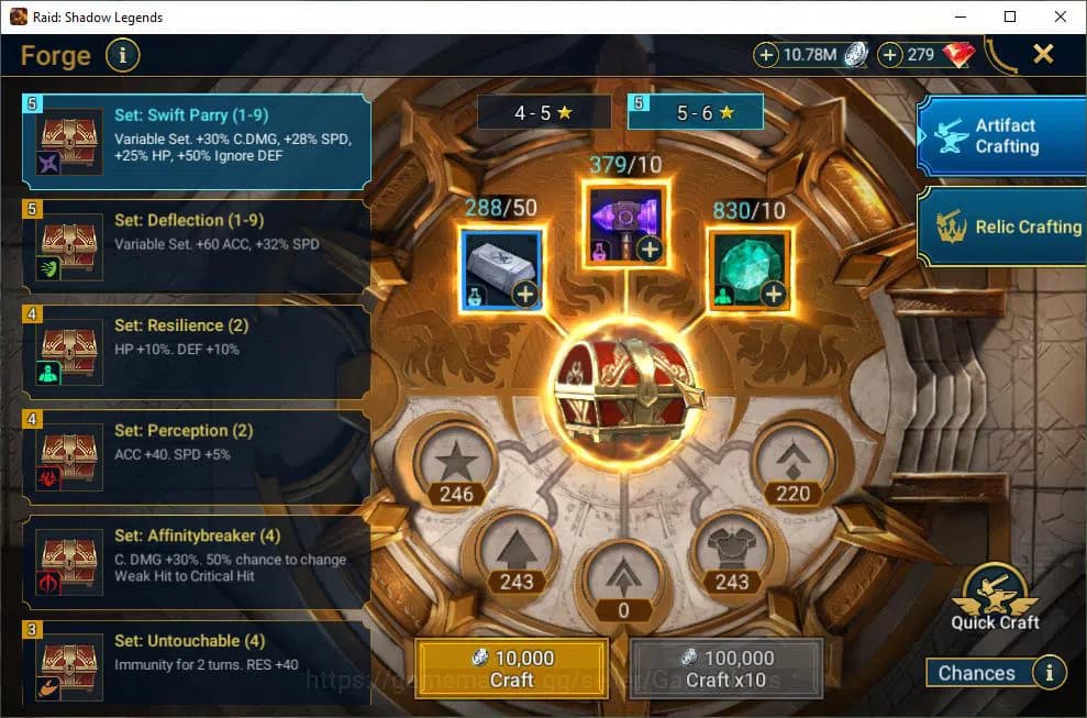 Raid: Shadow Legends Accounts Lv49 1M Power|25 Legend(Calamitus,Noldua,Ninja,Lys image 6