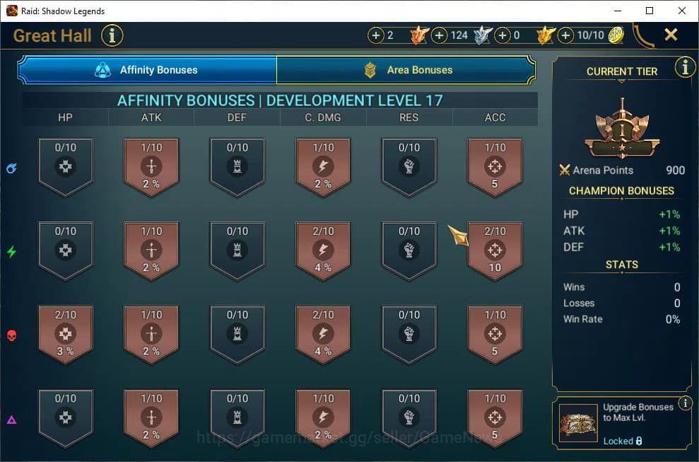 Raid: Shadow Legends Accounts Lv49 1M Power|25 Legend(Calamitus,Noldua,Ninja,Lys image 7