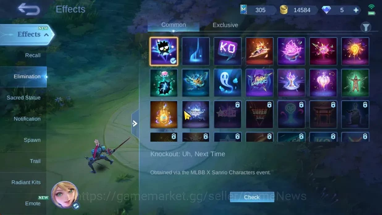 Mobile Legends: Bang Bang Accounts Hero 103|Skin 190|High Glory 73|KOF Karina,PRIME G image 17