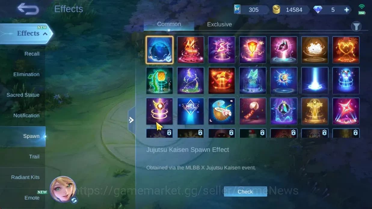Mobile Legends: Bang Bang Accounts Hero 103|Skin 190|High Glory 73|KOF Karina,PRIME G image 19