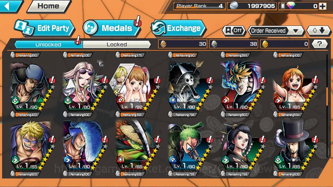 One Piece Bounty Rush Accounts Global|3EX|The Four Emperor Marshall D. Teach,Flam image 6