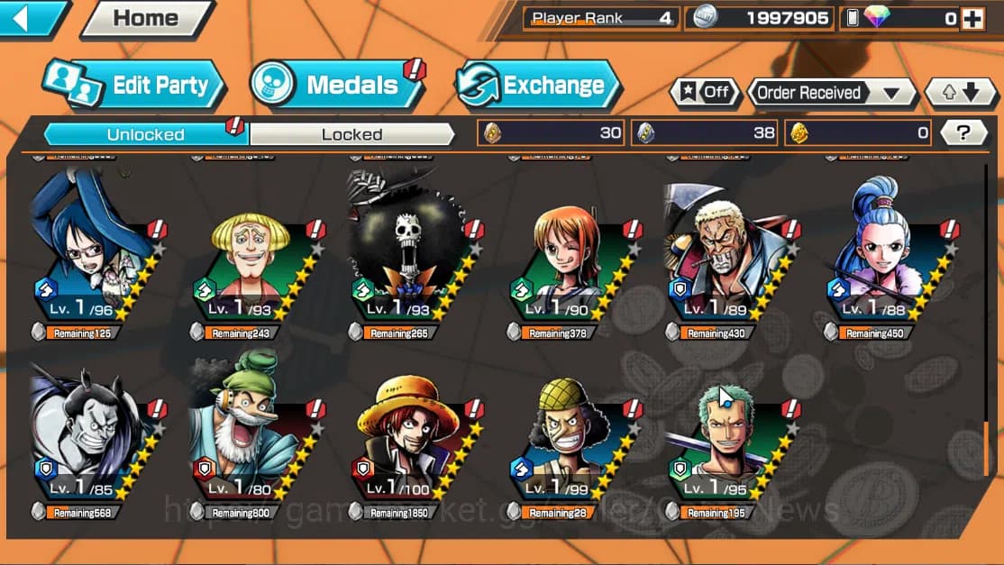 One Piece Bounty Rush Accounts Global|3EX|The Four Emperor Marshall D. Teach,Flam image 9