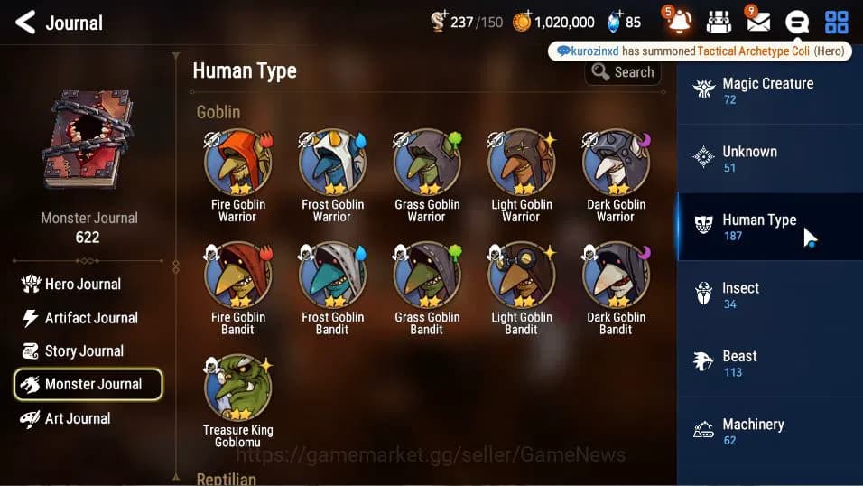 Epic Seven Accounts Global Unverif | Fresh Starter | Low Progress | 1 image 15