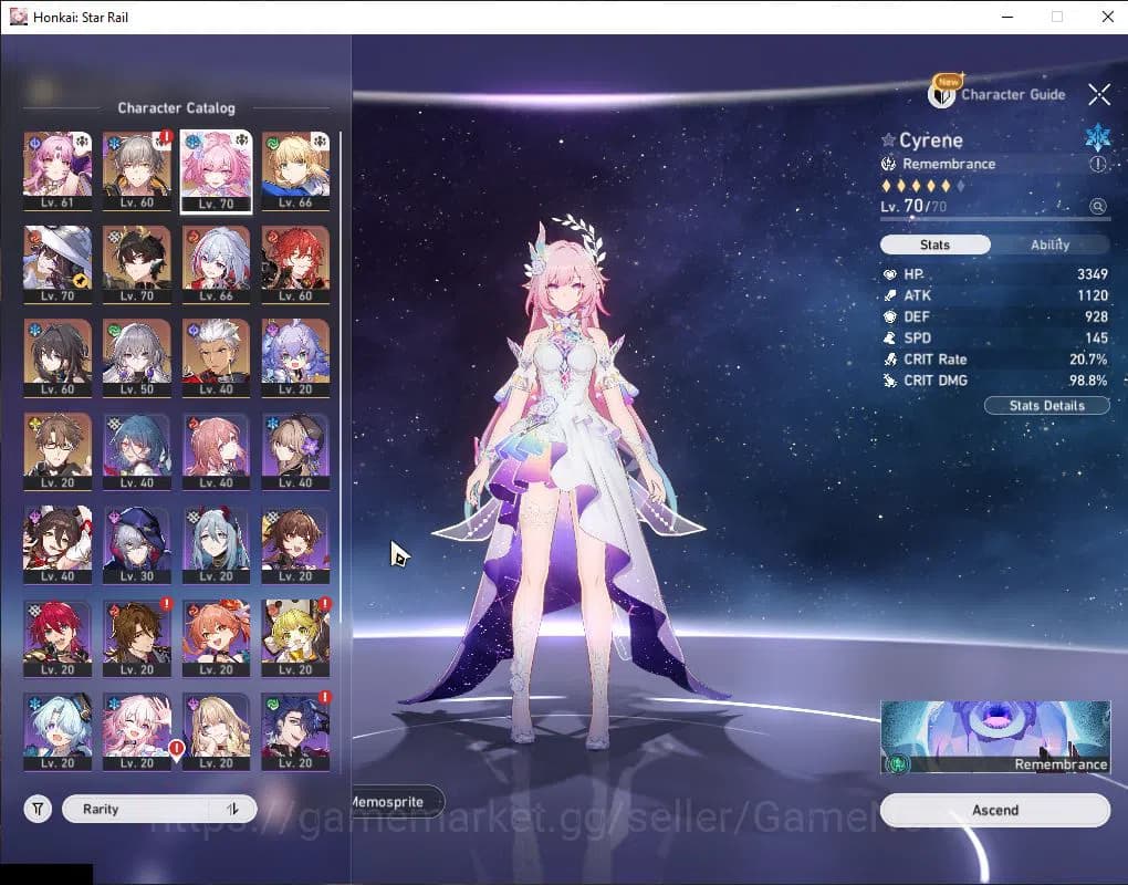 Honkai Star Rail Accounts ASIA|TL 54|Selector B5 ON+1 Golden Companion|7 Lim image 11