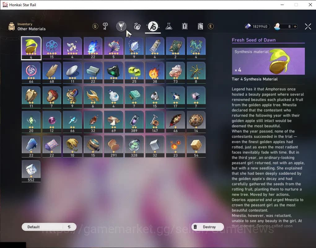 Honkai Star Rail Accounts ASIA|TL 54|Selector B5 ON+1 Golden Companion|7 Lim image 7