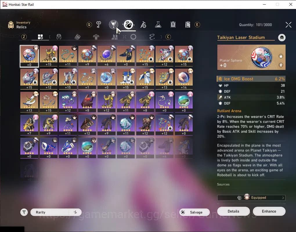 Honkai Star Rail Accounts ASIA|TL 54|Selector B5 ON+1 Golden Companion|7 Lim image 8