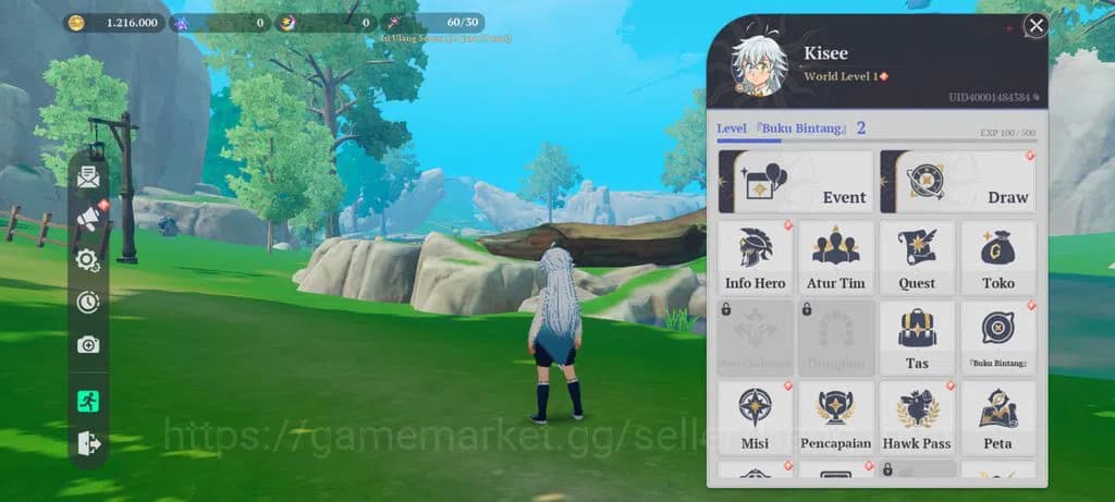 The Seven Deadly Sins: Origin Accounts EUROPE | Fresh Starter Lvl 2 |2 SSR| Escanor , Gui image 1