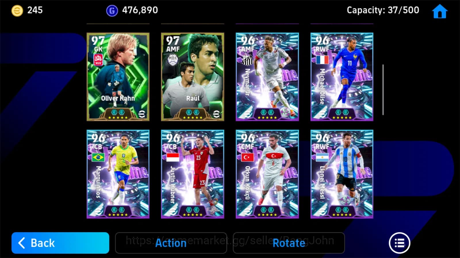 eFootball Accounts Power 3201 | iniesta epic db new | gareth bale epi image 5