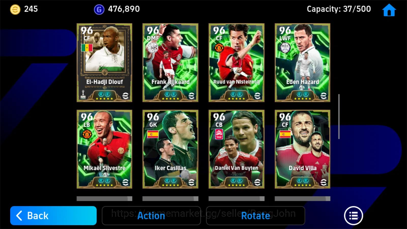 eFootball Accounts Power 3201 | iniesta epic db new | gareth bale epi image 6