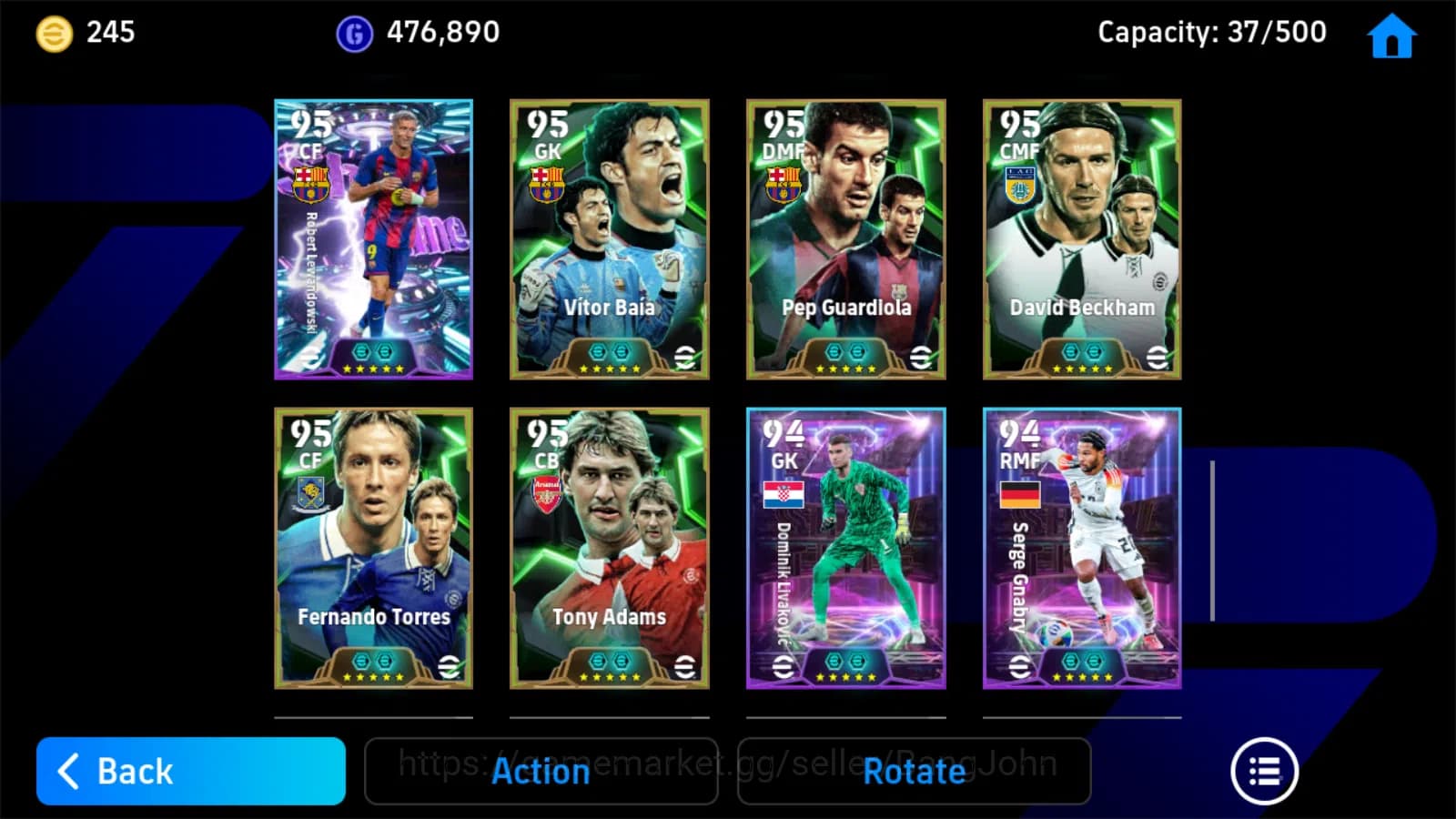 eFootball Accounts Power 3201 | iniesta epic db new | gareth bale epi image 7