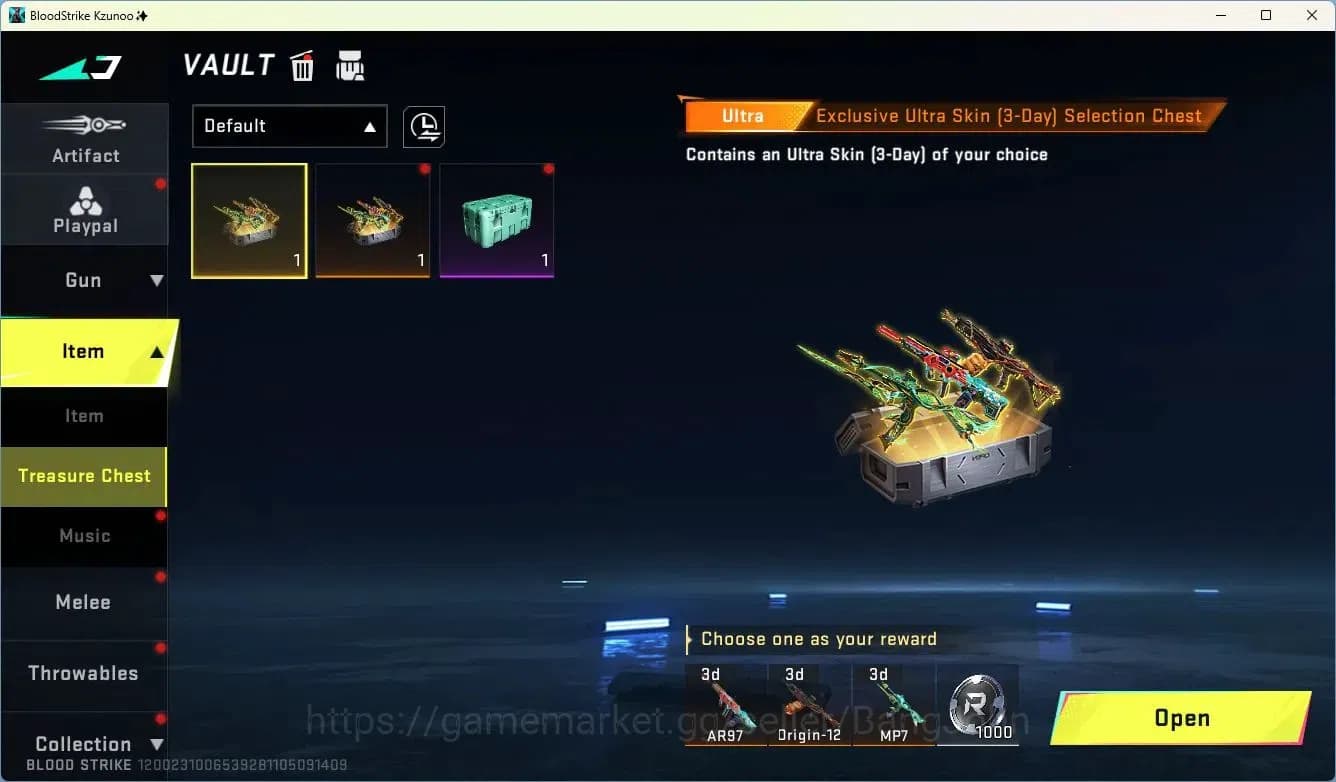 Blood Strike Accounts ASIA | 4 Collab Skins | 2 Limited Skins | 10 Legen image 13