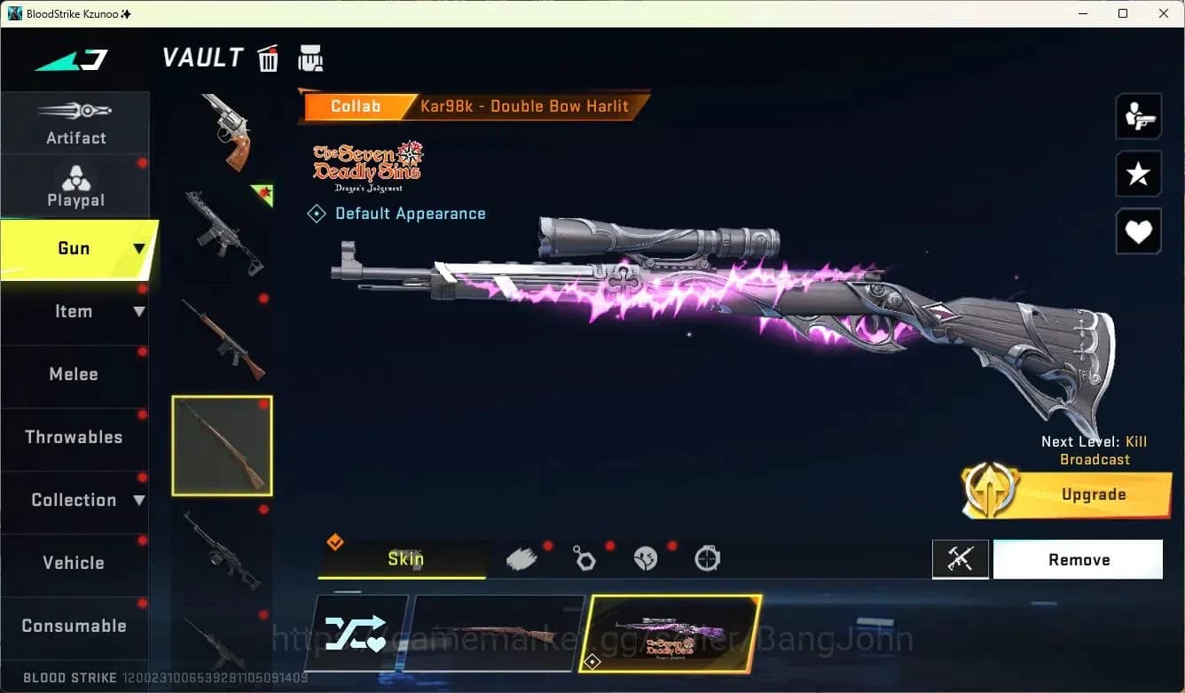 Blood Strike Accounts ASIA | 4 Collab Skins | 2 Limited Skins | 10 Legen image 17