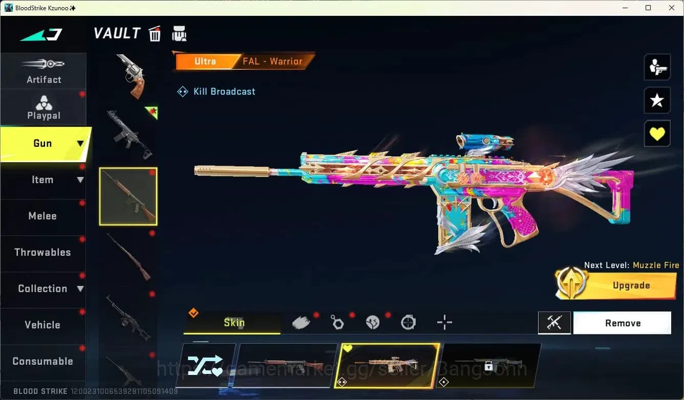 Blood Strike Accounts ASIA | 4 Collab Skins | 2 Limited Skins | 10 Legen image 18