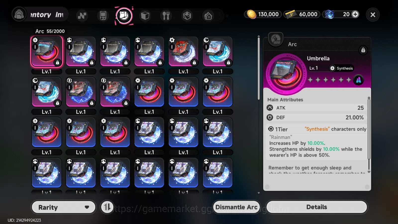 Neverness to Everness Accounts NA|Starter Lv3|1S Char NANALY SKIN+ 5A|MC Female|L image 4